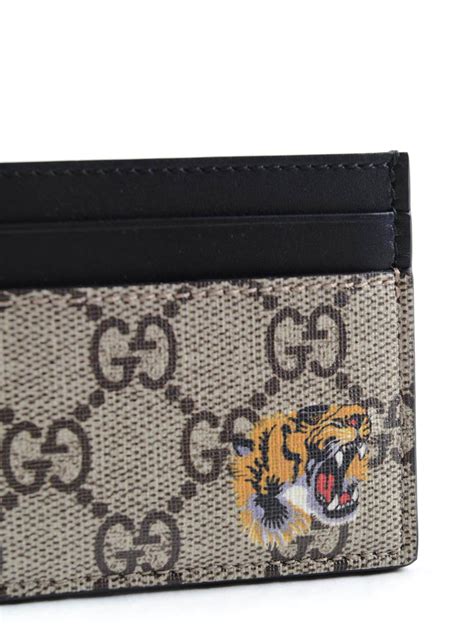 gucci tiger card holder